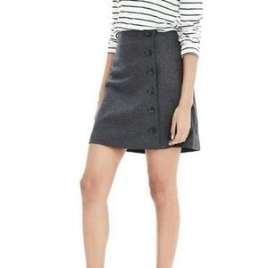 Banana Republic EUC Button Wrap Mini Skirt